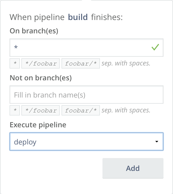 Add deploy pipeline to Workflow